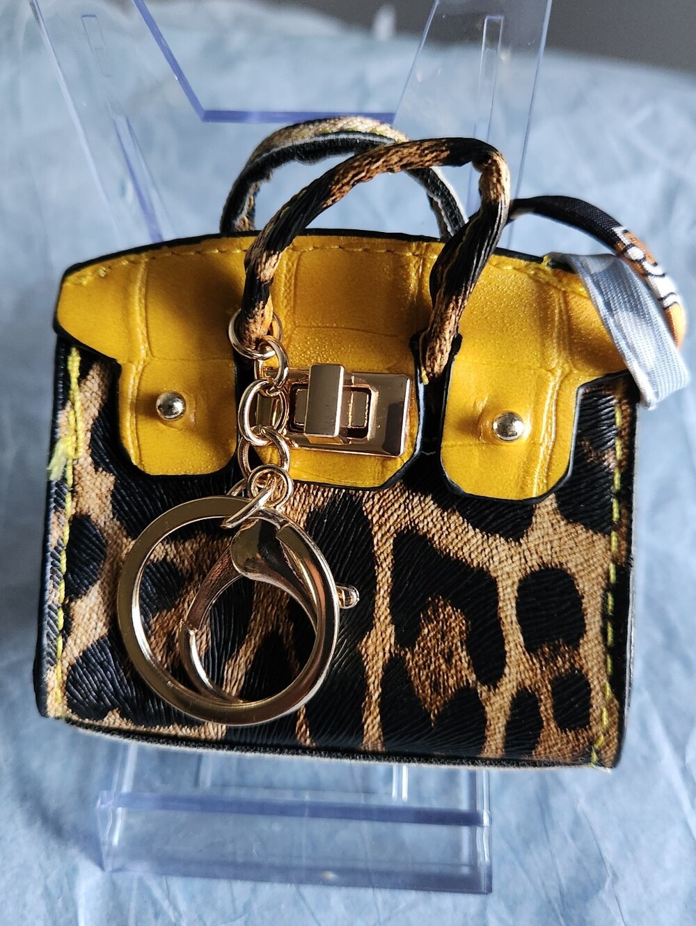Mini Croc Saddle Bag Charm/Ear Bud Holder NWOT-SELECT ONE! - Picture 4 of 7
